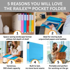 Railex A4+ Pocket Folder
