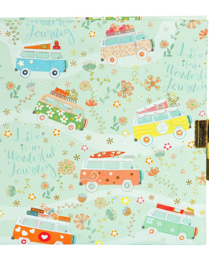 Summer Holiday Lockable Journal
