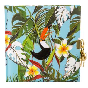 Tropical Toucan Lockable Journal