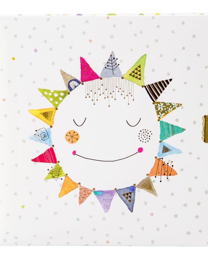 Doodle Sunshine Lockable Journal