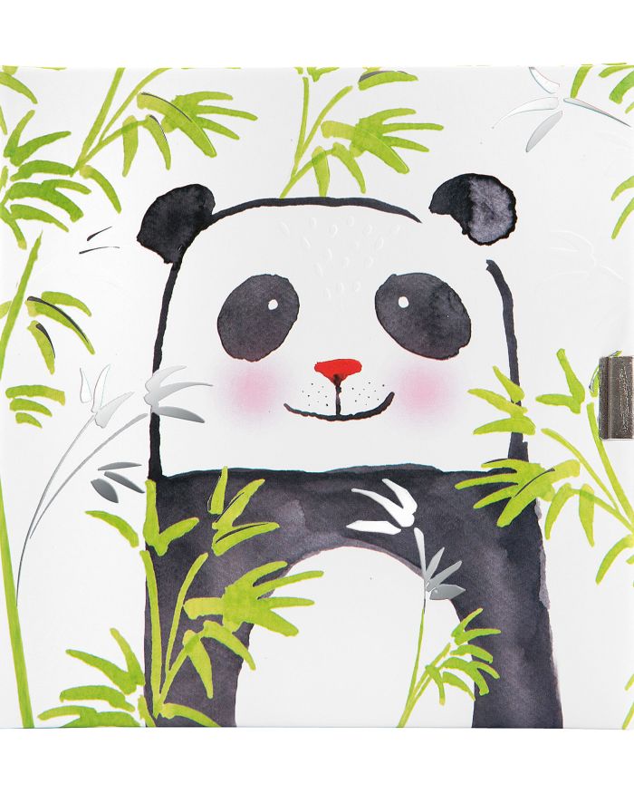 Kawaii Panda Lockable Journal