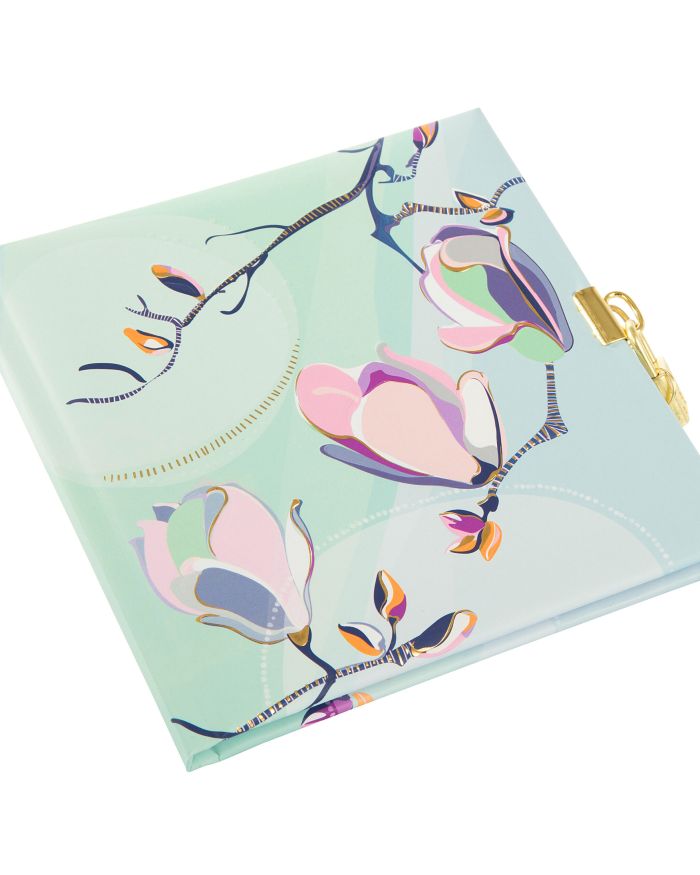 Magnolia Mint Lockable Journal