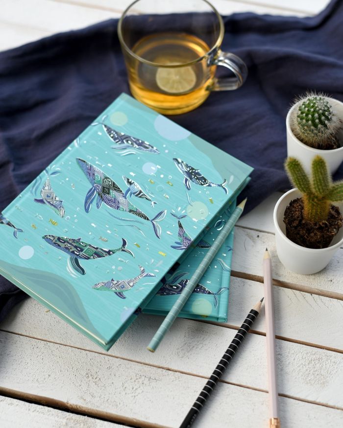Blue Whale Notebook