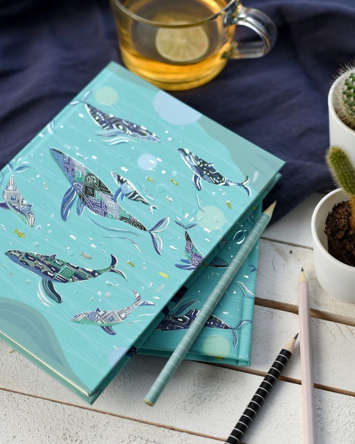 Blue Whale Notebook