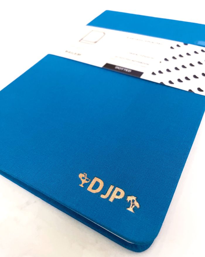 Secret Santa Personalised Notebook
